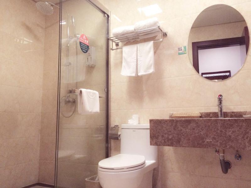 Greentree Inn Zhejiang Taizhou Tiantai Bus Station Express Hotel Buitenkant foto