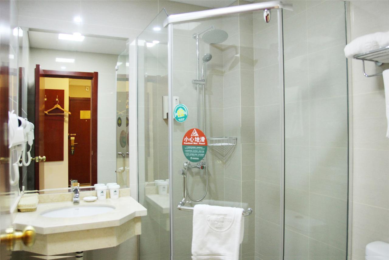 Greentree Inn Zhejiang Taizhou Tiantai Bus Station Express Hotel Buitenkant foto
