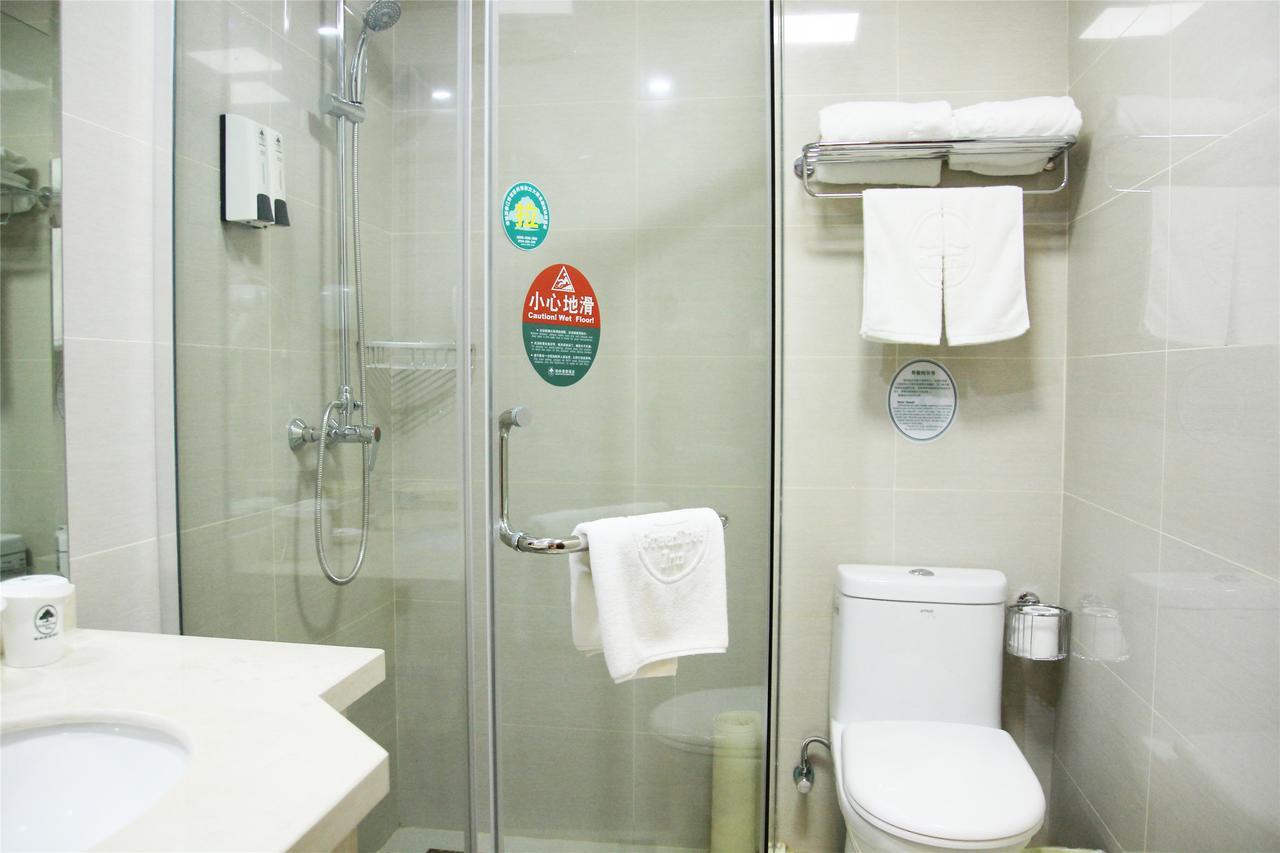 Greentree Inn Zhejiang Taizhou Tiantai Bus Station Express Hotel Buitenkant foto