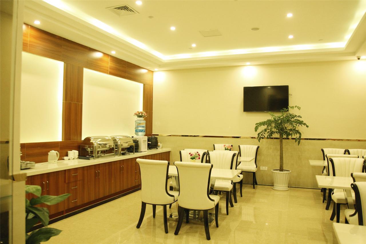 Greentree Inn Zhejiang Taizhou Tiantai Bus Station Express Hotel Buitenkant foto