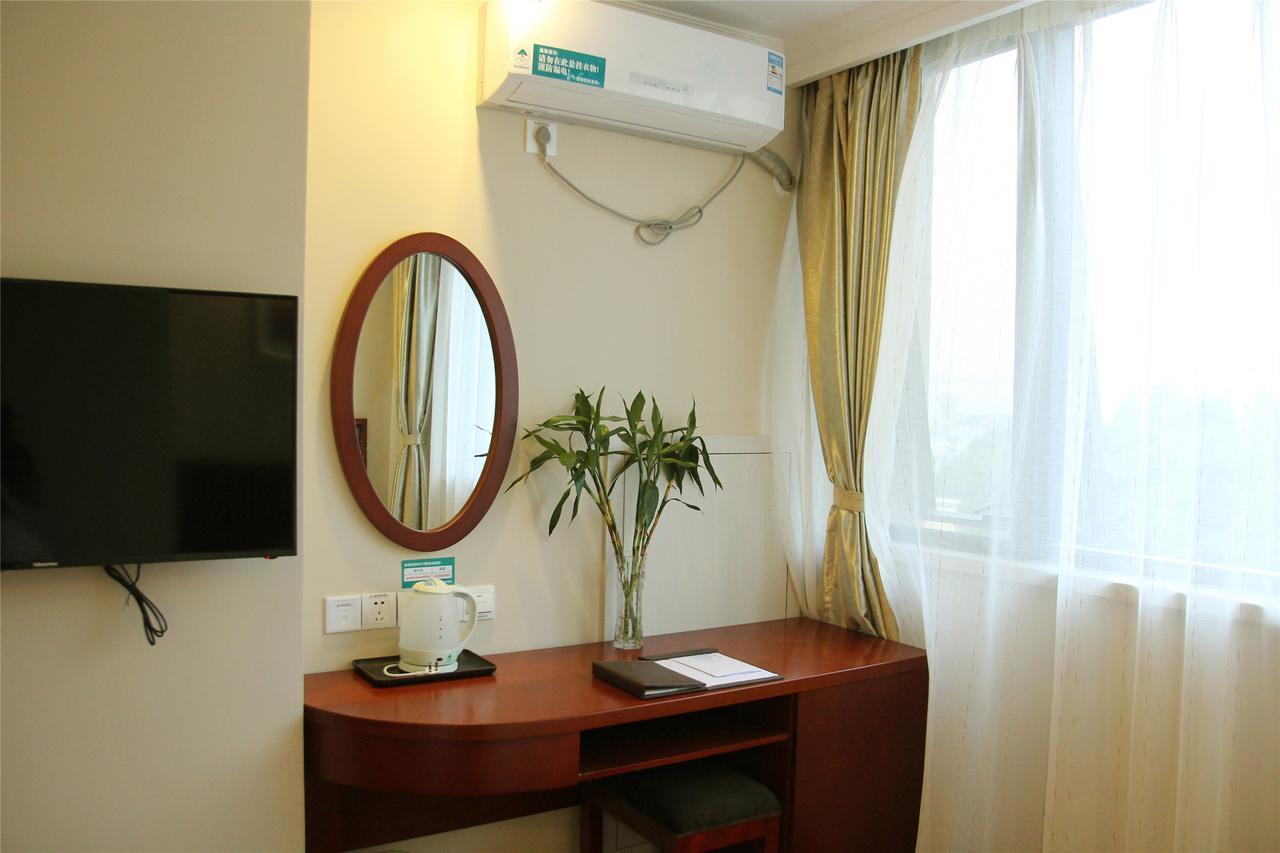 Greentree Inn Zhejiang Taizhou Tiantai Bus Station Express Hotel Buitenkant foto