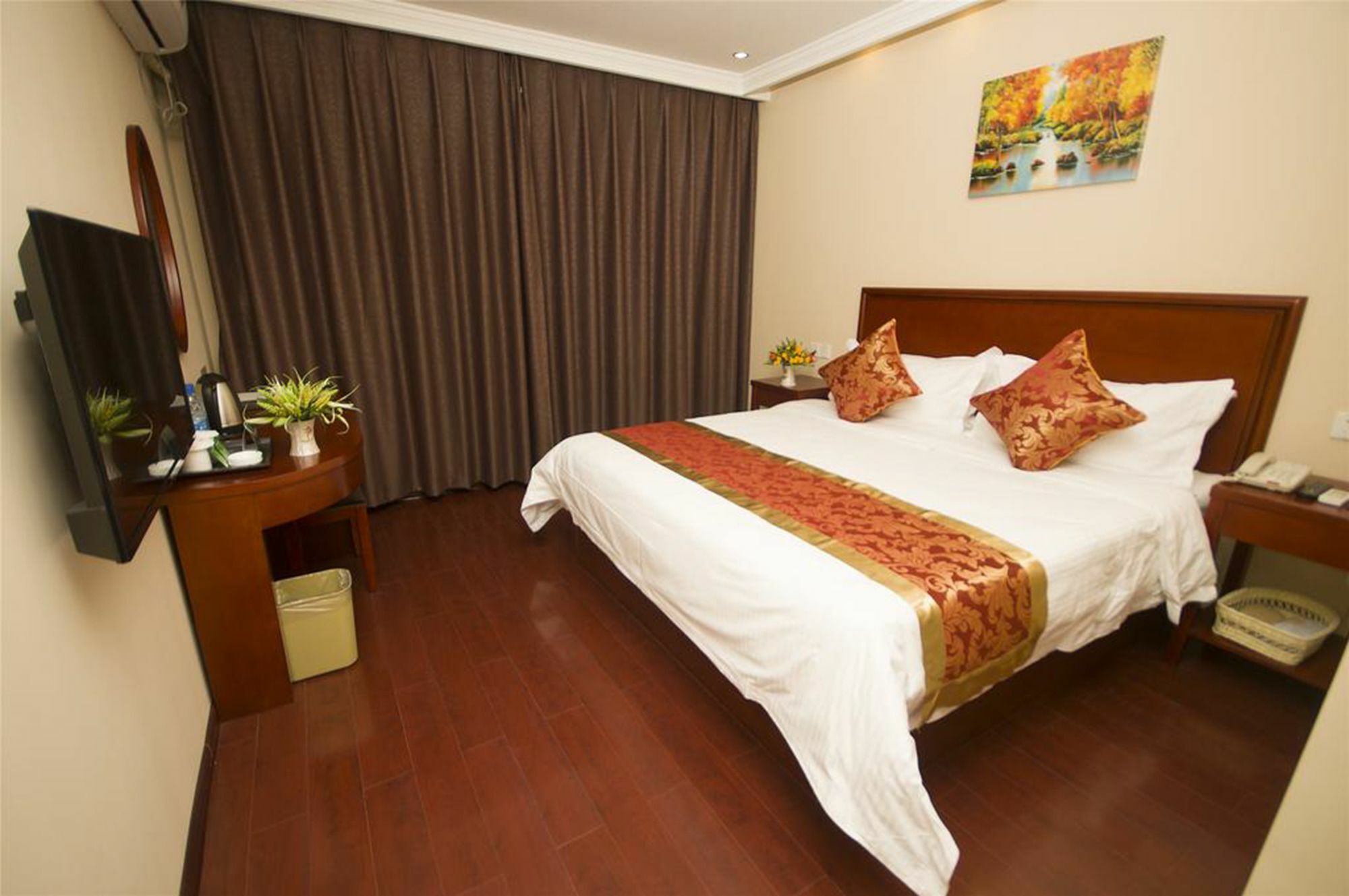 Greentree Inn Zhejiang Taizhou Tiantai Bus Station Express Hotel Buitenkant foto